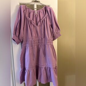 Anthropologie mini dress excellent condition worn 2x. Sz. xl